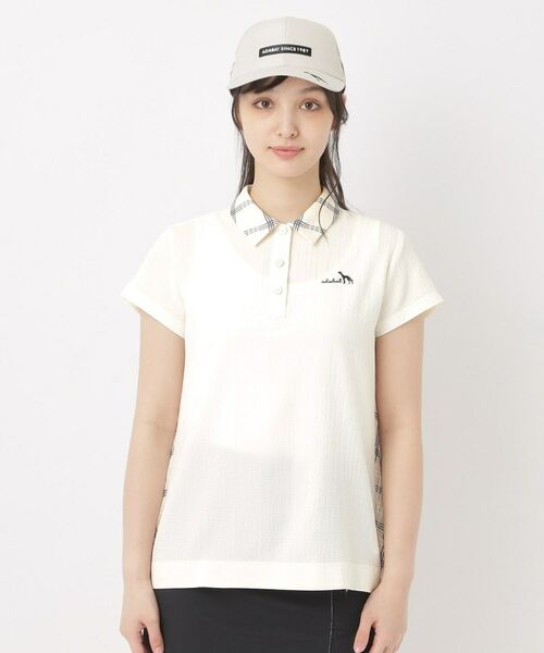 adabat / アダバット ポロシャツ | バックシアー半袖ポロシャツ | 詳細10