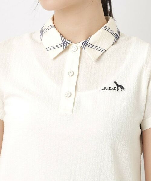 adabat / アダバット ポロシャツ | バックシアー半袖ポロシャツ | 詳細13