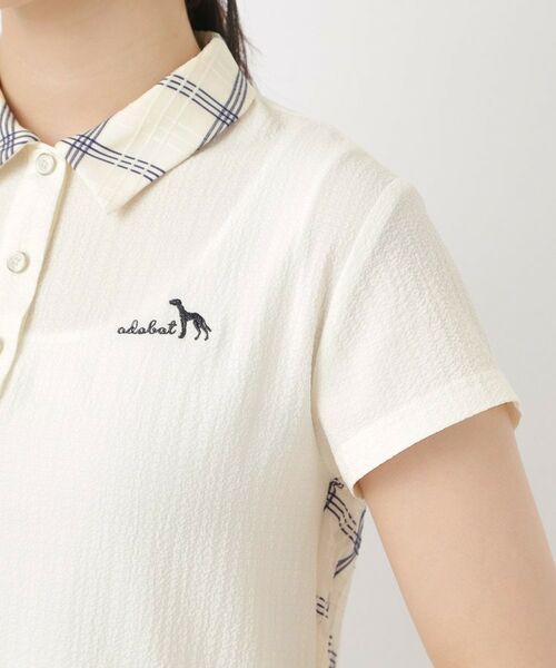 adabat / アダバット ポロシャツ | バックシアー半袖ポロシャツ | 詳細16