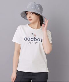 adabat / アダバット Tシャツ | 【ADABAT NAVY】アイスクリアコットンロゴT