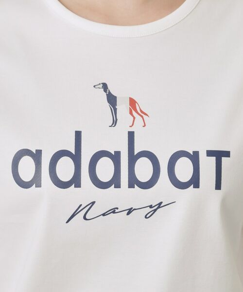 adabat / アダバット Tシャツ | 【ADABAT NAVY】アイスクリアコットンロゴT | 詳細4