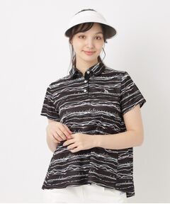 adabat / アダバット ポロシャツ | クールコアウエイブボーダーポロシャツ