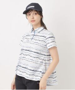 adabat / アダバット ポロシャツ | クールコアウエイブボーダーポロシャツ