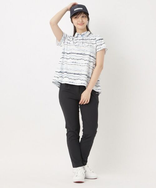 adabat / アダバット ポロシャツ | クールコアウエイブボーダーポロシャツ | 詳細10