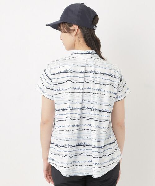 adabat / アダバット ポロシャツ | クールコアウエイブボーダーポロシャツ | 詳細15