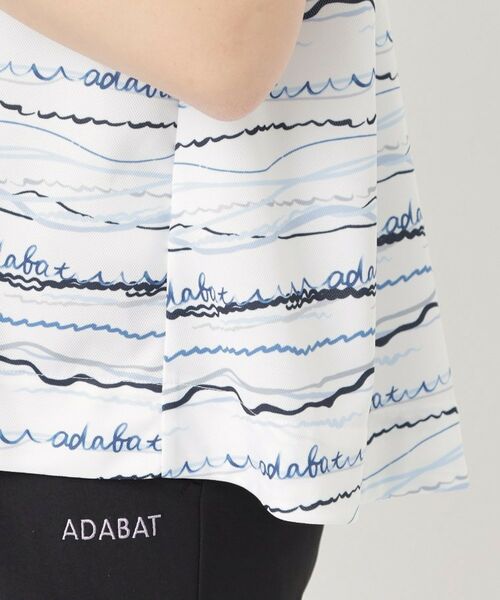 adabat / アダバット ポロシャツ | クールコアウエイブボーダーポロシャツ | 詳細19