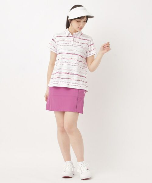 adabat / アダバット ポロシャツ | クールコアウエイブボーダーポロシャツ | 詳細6