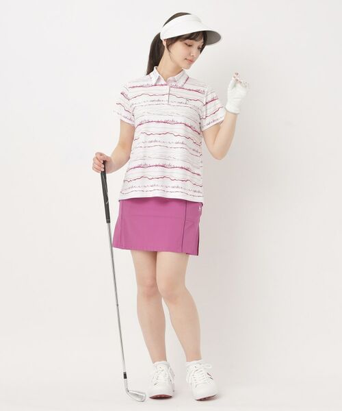 adabat / アダバット ポロシャツ | クールコアウエイブボーダーポロシャツ | 詳細7