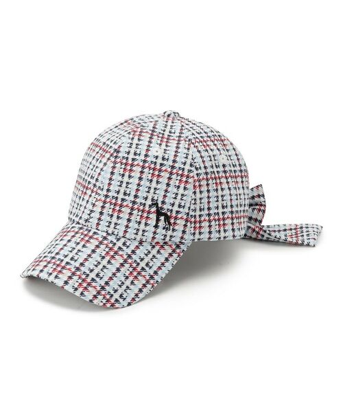 adabat / アダバット キャップ | チェックキャップ（レッド(163)）