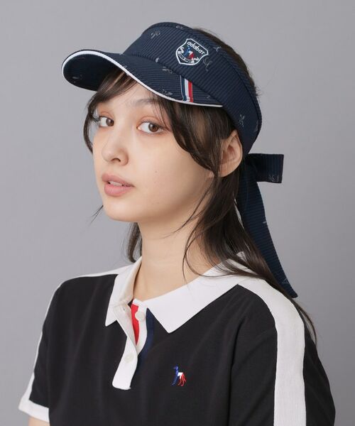 adabat / アダバット サンバイザー | 【ADABAT NAVY】飛び柄刺しゅうバイザー | 詳細8