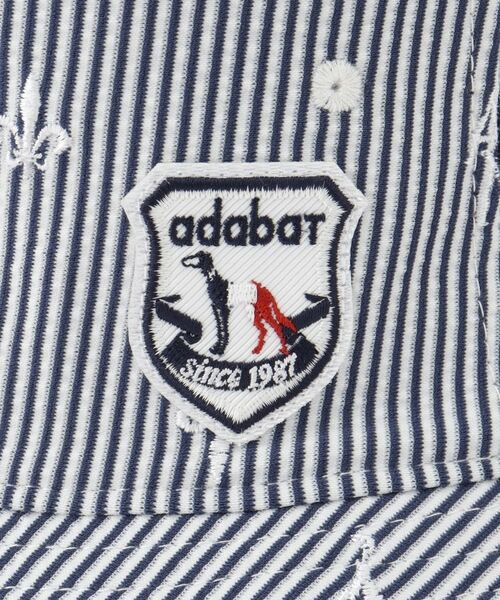 adabat / アダバット ハット | 【ADABAT NAVY】飛び柄刺しゅうハット | 詳細6