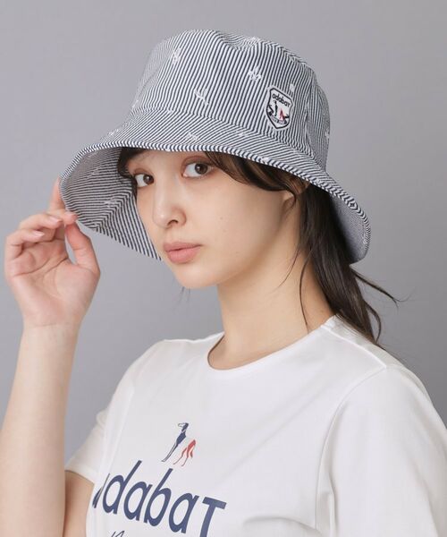 adabat / アダバット ハット | 【ADABAT NAVY】飛び柄刺しゅうハット | 詳細7