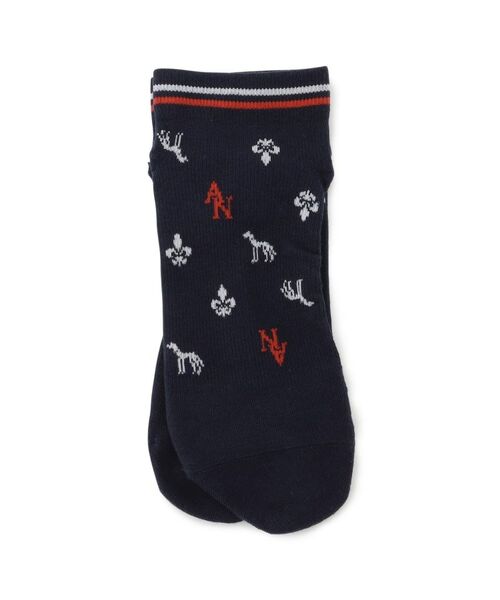 adabat / アダバット ソックス | 【ADABAT NAVY】CLUB SUNDAYSベリーショート3Dソックス（ネイビー(094)）