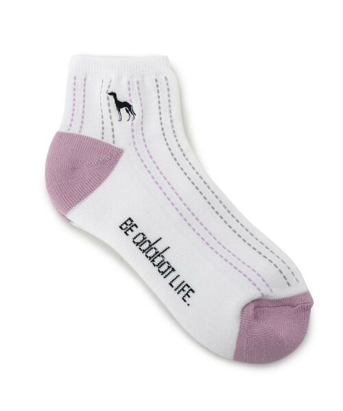 adabat / アダバット ソックス | ストライプショートソックス | 詳細1