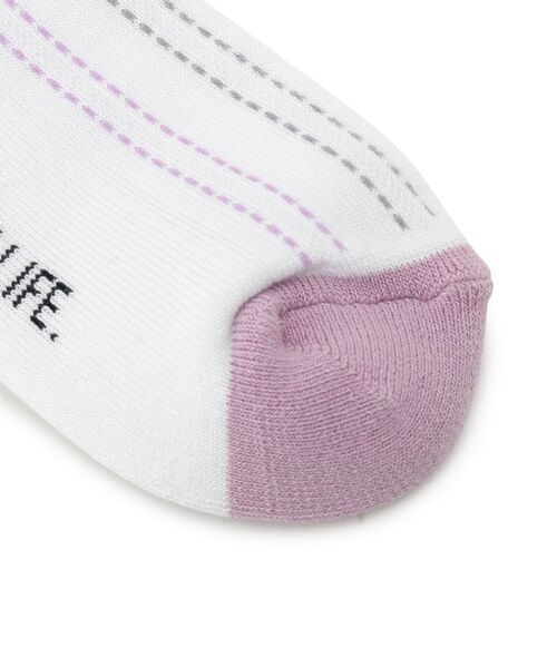 adabat / アダバット ソックス | ストライプショートソックス | 詳細4