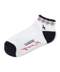 adabat / アダバット ソックス | 【ADABAT NAVY】格子柄ショートソックス