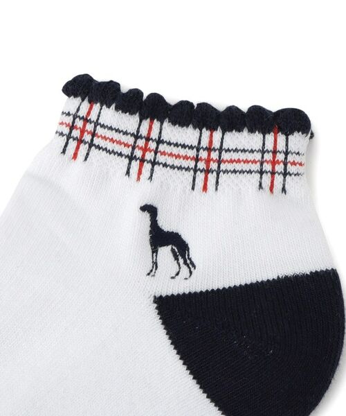 adabat / アダバット ソックス | 【ADABAT NAVY】格子柄ショートソックス | 詳細3