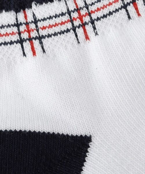 adabat / アダバット ソックス | 【ADABAT NAVY】格子柄ショートソックス | 詳細5