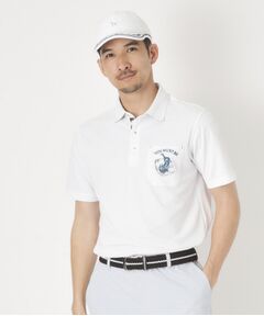 adabat / アダバット ポロシャツ | シャダン衿裏布帛半袖ポロシャツ