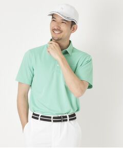 adabat / アダバット ポロシャツ | シャダン衿裏布帛半袖ポロシャツ