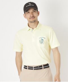 adabat / アダバット ポロシャツ | シャダン衿裏布帛半袖ポロシャツ