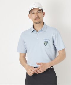 adabat / アダバット ポロシャツ | シャダン衿裏布帛半袖ポロシャツ