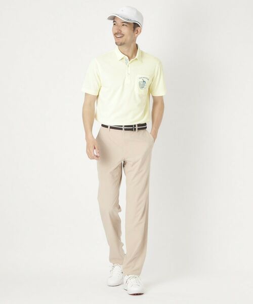 adabat / アダバット ポロシャツ | シャダン衿裏布帛半袖ポロシャツ | 詳細11