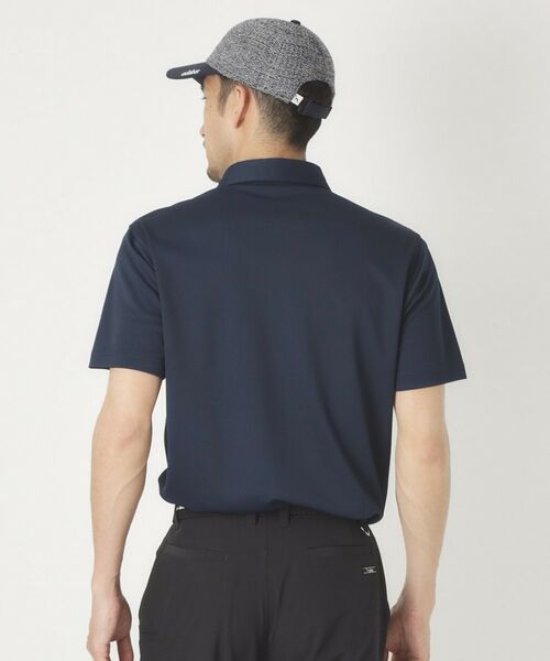 adabat / アダバット ポロシャツ | シャダン衿裏布帛半袖ポロシャツ | 詳細22