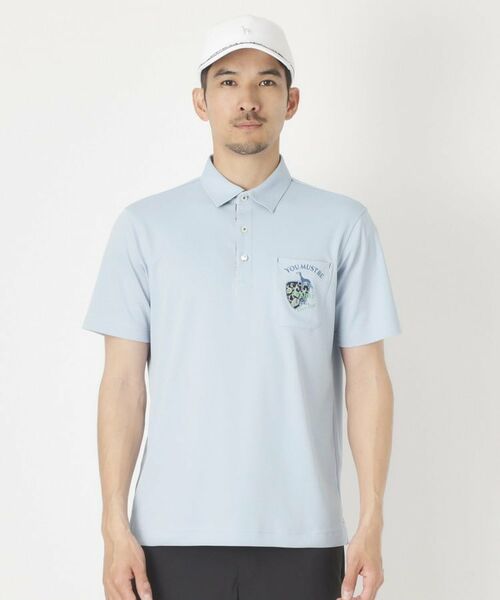 adabat / アダバット ポロシャツ | シャダン衿裏布帛半袖ポロシャツ | 詳細26