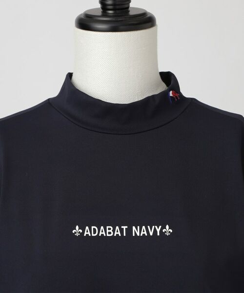 adabat / アダバット カットソー | 【ADABAT NAVY】UVケア/接触冷感 クールタッチロゴラインモックT | 詳細10