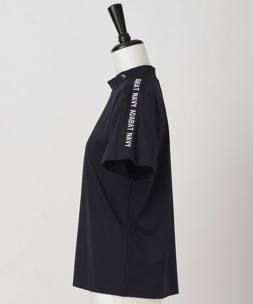 adabat / アダバット カットソー | 【ADABAT NAVY】クールタッチロゴラインモックT | 詳細5
