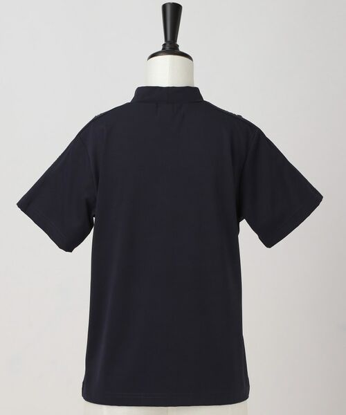 adabat / アダバット カットソー | 【ADABAT NAVY】UVケア/接触冷感 クールタッチロゴラインモックT | 詳細9