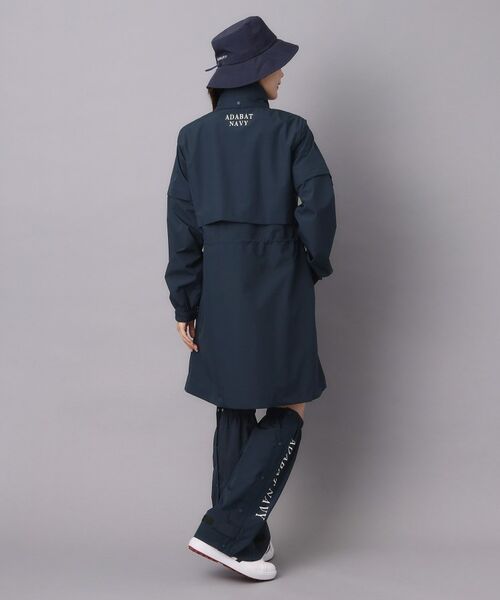 adabat / アダバット その他アウター | 【ADABAT NAVY】レッグカバー付きレインワンピース | 詳細3