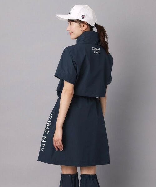adabat / アダバット その他アウター | 【ADABAT NAVY】レッグカバー付きレインワンピース | 詳細7