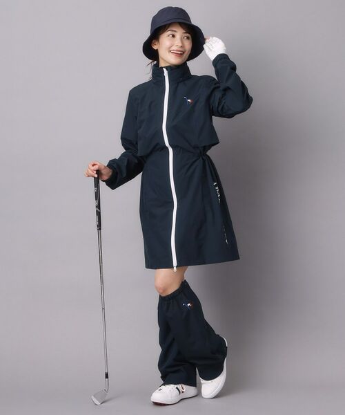 adabat / アダバット その他アウター | 【ADABAT NAVY】レッグカバー付きレインワンピース（ネイビー(094)）
