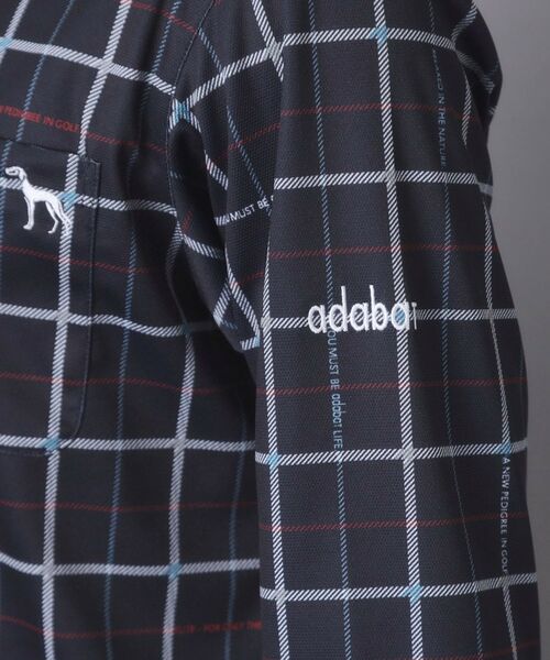 adabat / アダバット ポロシャツ | フィルサーモチェック長袖ポロシャツ | 詳細18
