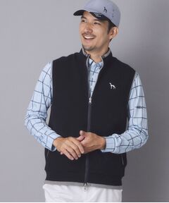 adabat / アダバット ベスト | 防風ジャージ×ニットリバーシブルベスト