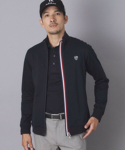 adabat / アダバット レザーブルゾン・ジャケット | 【ADABAT NAVY】スムースジャージジップブルゾン（ネイビー(094)）