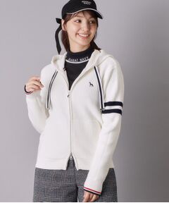 adabat / アダバット ニット・セーター | 【ADABAT NAVY】畔ニットジップフーディ