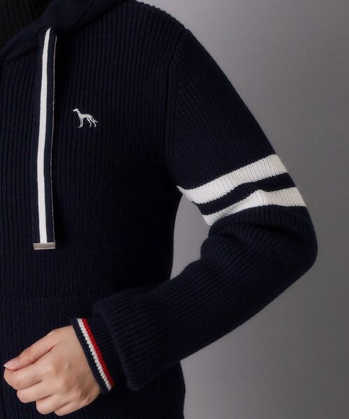 adabat / アダバット ニット・セーター | 【ADABAT NAVY】畔ニットジップフーディ | 詳細17