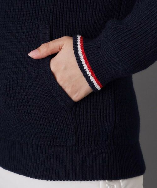 adabat / アダバット ニット・セーター | 【ADABAT NAVY】畔ニットジップフーディ | 詳細18