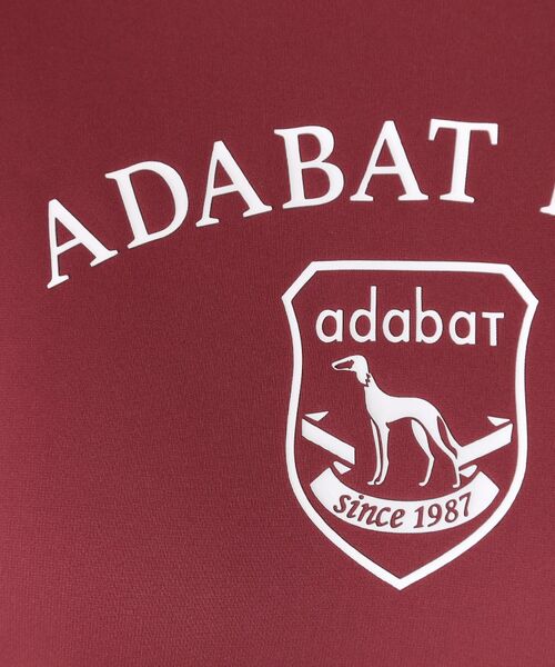 adabat / アダバット カットソー | 【ADABAT NAVY】裏起毛エンブレムロゴモックプルオーバー | 詳細8