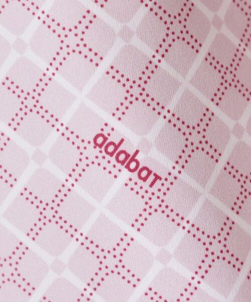 adabat / アダバット カットソー | ティーチェックプリントスムースモックT | 詳細8