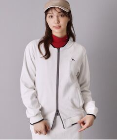 adabat / アダバット レザーブルゾン・ジャケット | 【ADABAT NAVY】フルールドリスジャカードブルゾン