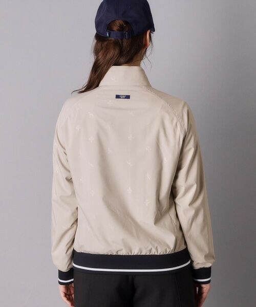 adabat / アダバット レザーブルゾン・ジャケット | 【ADABAT NAVY】モノグラムエンボスジップブルゾン | 詳細11