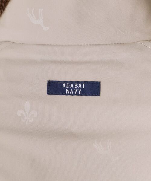 adabat / アダバット レザーブルゾン・ジャケット | 【ADABAT NAVY】モノグラムエンボスジップブルゾン | 詳細18