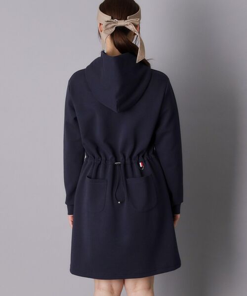 adabat / アダバット ミニ丈・ひざ丈ワンピース | 【ADABAT NAVY】長袖フーディワンピース | 詳細11