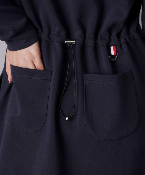 adabat / アダバット ミニ丈・ひざ丈ワンピース | 【ADABAT NAVY】長袖フーディワンピース | 詳細15