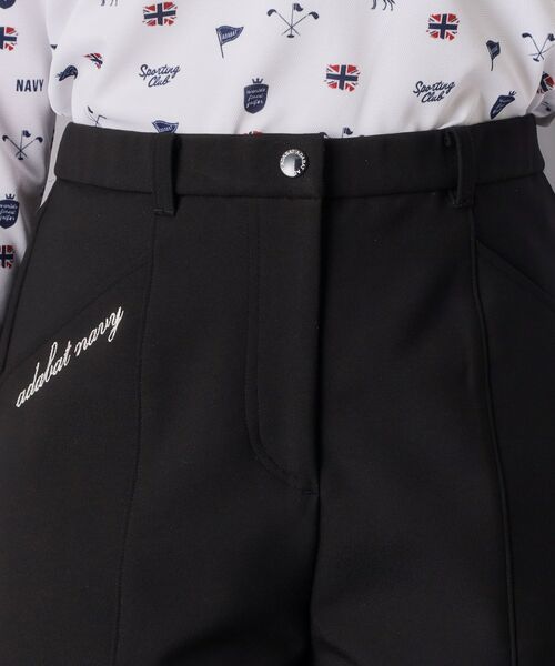 adabat / アダバット ショート・ハーフ・半端丈パンツ | 【ADABAT NAVY】ダウンファブリックキュロット | 詳細12