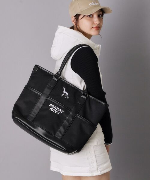 adabat / アダバット トートバッグ | 【ADABAT NAVY】ビックトートバッグ | 詳細3